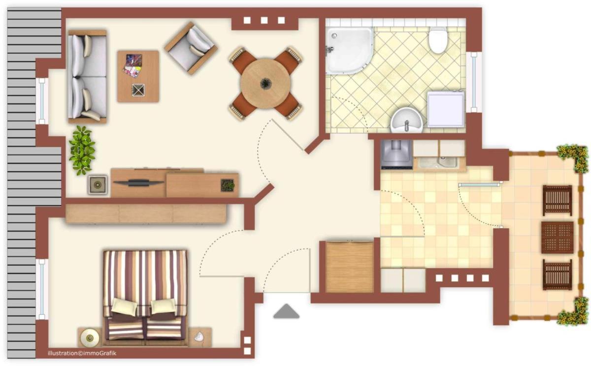 Admiral Apartment Rostock Exterior photo